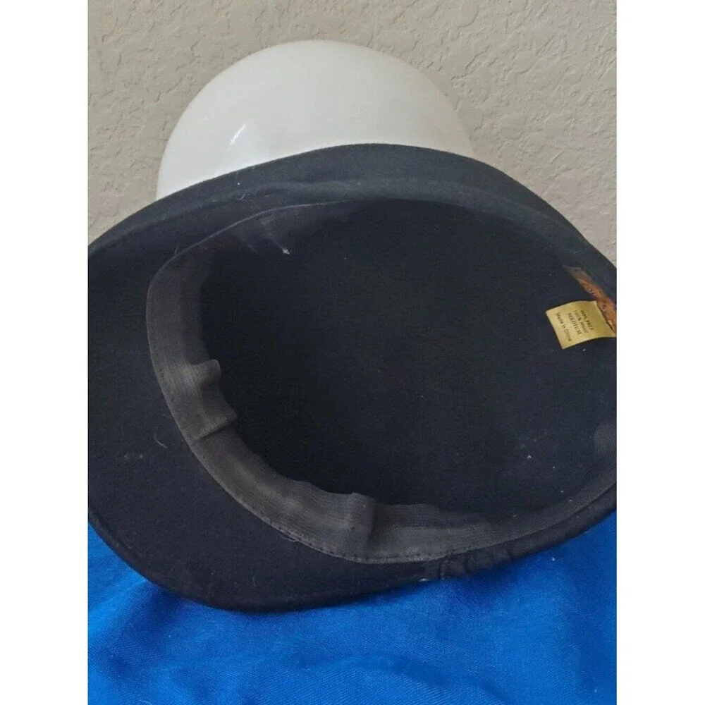 VVTG Country Gentleman Black Wool Flat Cap Cabbie Hat Men's Size M - Fair/TLC
